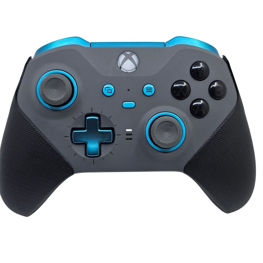Microsoft Xbox Elite Series 2 Wireless Controller Model 1797 Gray Blue